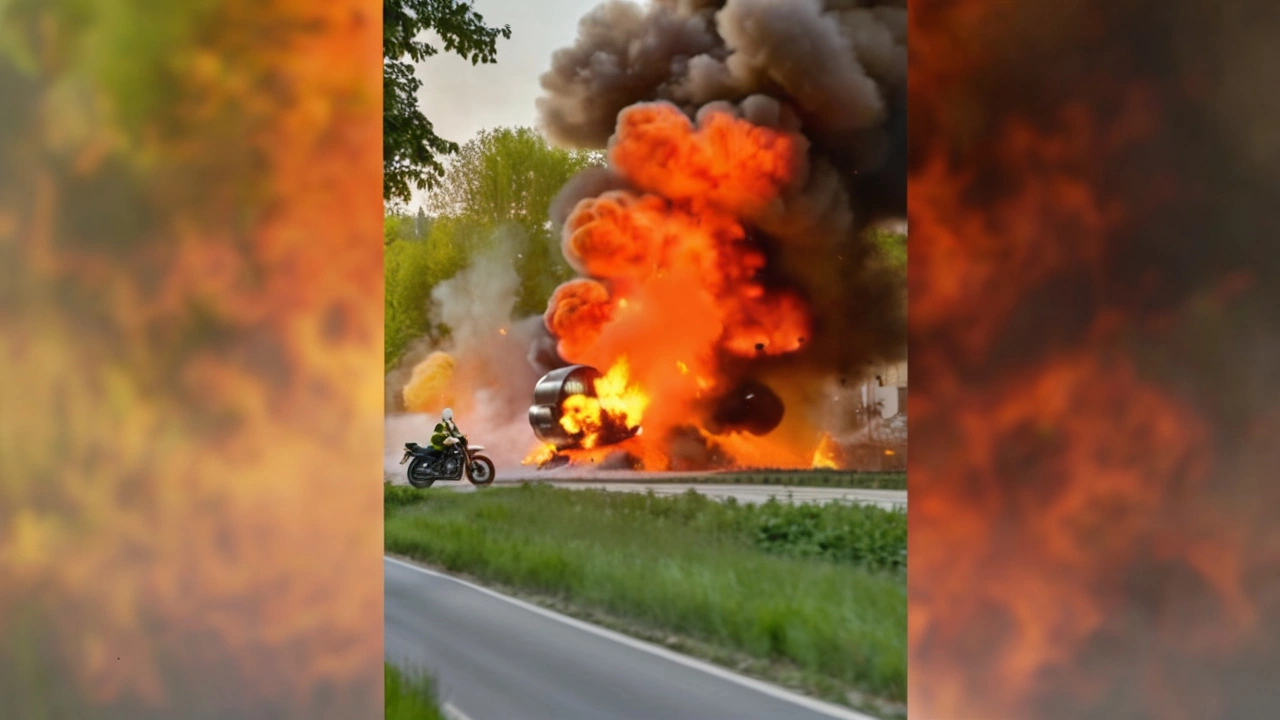 Смертельное столкновение мотоциклиста с трактором и бетономешалкой в Москве: хронические риски на дорогах